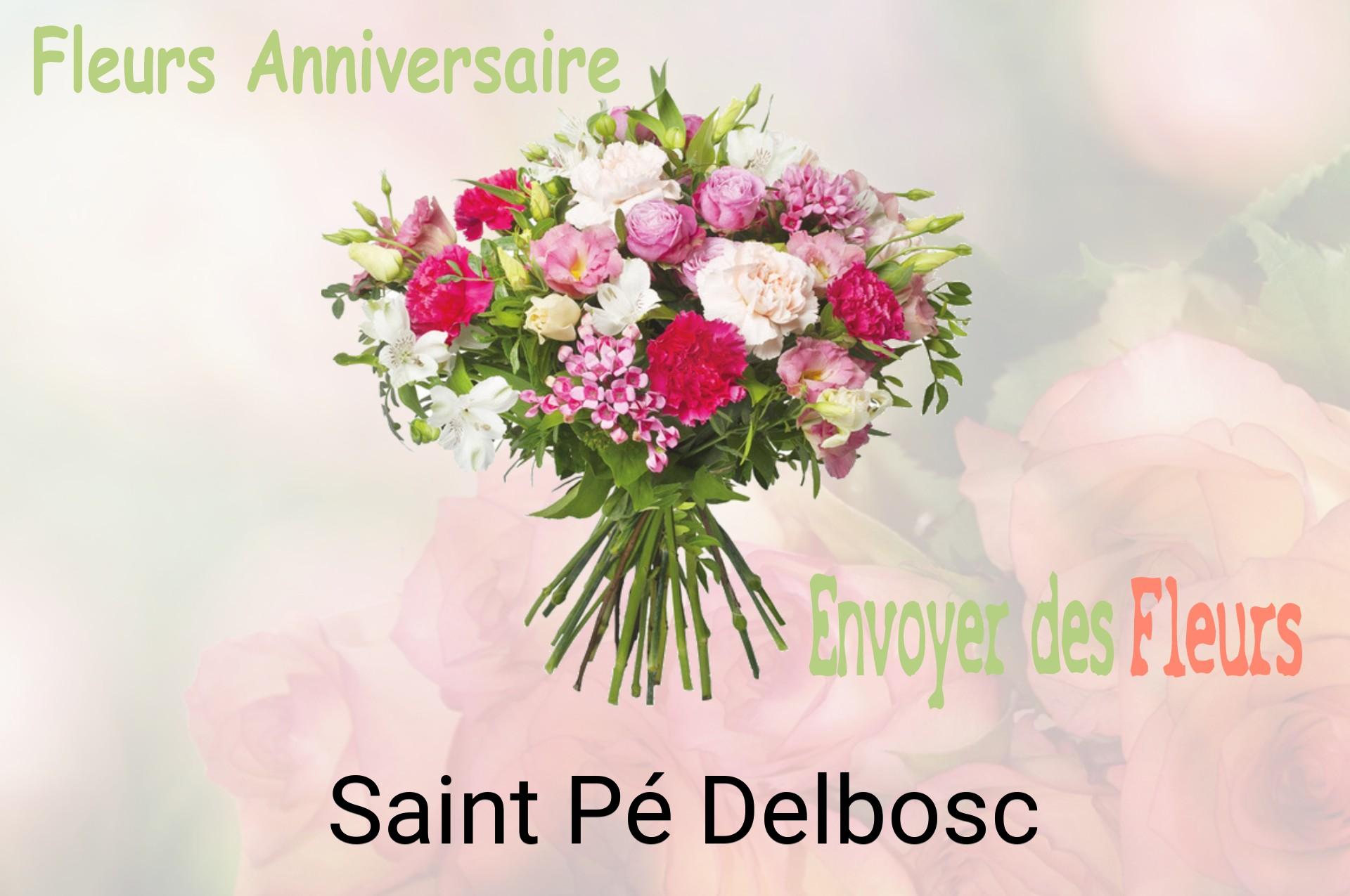 Bouquet de fleurs d’anniversaire livré à Saint-Pé-Delbosc